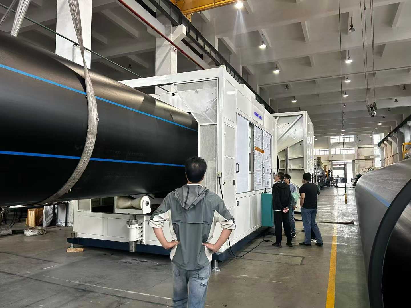 2000 मिमी से अधिक बड़े व्यास वाले पीई पाइपों के स्टार्टअप उपकरण और उत्पादन प्रौद्योगिकी के लिए मुख्य बिंदु